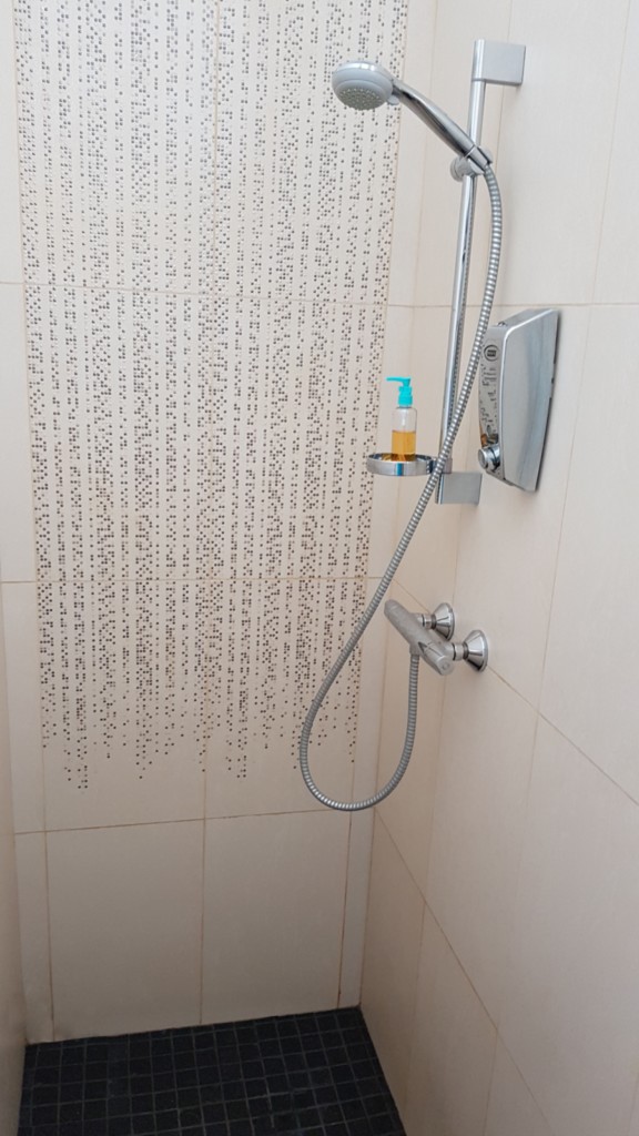 Douche à l'italienne